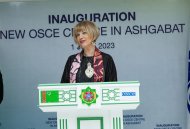 The inauguration of the new building of the OSCE Center took place in Ashgabat