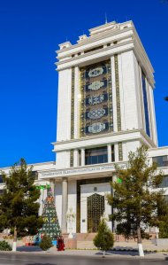 Ashgabat is ready to celebrate the New Year