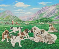 The art exhibition “Independent Land – Beloved Motherland” opened in Ashgabat