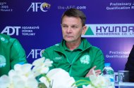 Photo report: Press conference of the national teams of Turkmenistan and Sri Lanka before the qualifying match of the World Cup 2022