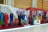 Exhibition of the shopping complex dedicated to the Day of the Turkmen Carpet in Ashgabat