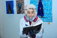 Photo report: Saudi Arabia art exhibition at the Museum of fine arts of Turkmenistan