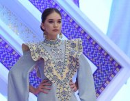 Exhibition of the shopping complex dedicated to the Day of the Turkmen Carpet in Ashgabat