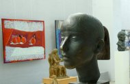 Personal exhibition of works by artists Yarmammedovs in Ashgabat