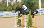 Show jumping competitions held in Ashgabat