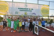 Fotoreportaž: Aşgabatda halkara tennis ýaryşynyň açylyş dabarasy boldy