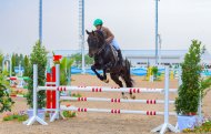 Show jumping competitions were held in Ashgabat