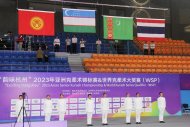 Photo report: 8 medals Turkmen wrestlers won at Asian Kurash Championship in Hangzhou