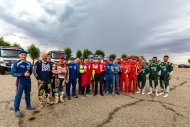 The national team of Turkmenistan at the rally-raid Silk Way in Russia