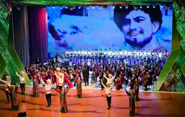 A concert dedicated to Makhtumkuli Fragi was held at the Mukams Palace in Ashgabat