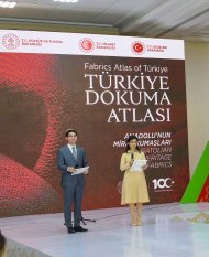 Photo report from the Türkiye dokuma atlası event in Ashgabat