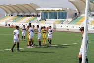 Fotoreportaž: Gökjede «Aşgabat» we «Mary» çagalar futbol toparlarynyň duşuşygy geçirildi