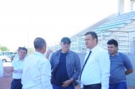 Photo report: Kurban Berdyev in Mary Province