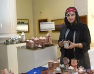 An exhibition of works by artists and artisans of Iran opened in Ashgabat