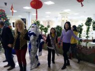 Photo report: New Year's Eve party for elderly people in Ashgabat