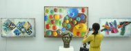 Personal exhibition of works by artists Yarmammedovs in Ashgabat