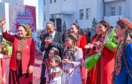  Photo story: In Ashgabat, large families received the keys to new apartments