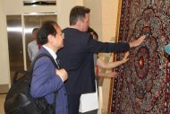 Photo: Delegates of the International Scientific Conference visited the Carpet Museum in Ashgabat