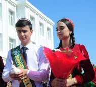 Photoreport: The last bell rang in the schools of Turkmenistan