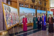 The art exhibition “Colors - Poetry of the Epoch” opened in Ashgabat