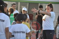 Fotoreportaž: Aşgabatda halkara tennis ýaryşynyň açylyş dabarasy boldy