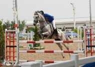 Show jumping competitions held in Ashgabat