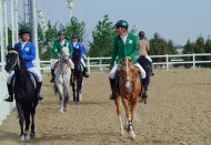 Show jumping competitions were held in Ashgabat