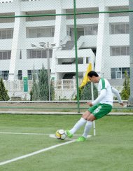 Türkmenistanyň futbol çempionatynyň 4-nji tapgyry «Ahal» 1 –1 «Şagadam» (FOTO)