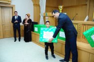 Photo report: Turkmenistan national football team (U-12) rewarded with valuable gifts in Ashgabat 