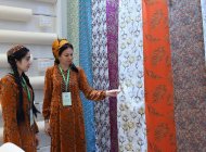 Exhibition of the shopping complex dedicated to the Day of the Turkmen Carpet in Ashgabat