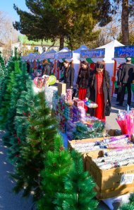 Ashgabat is ready to celebrate the New Year