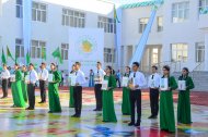 A celebration was held in Balkanabat in honor of the opening of secondary school No. 25