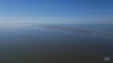 Ученые обнаружили новый остров в Каспийском море