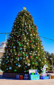 Ashgabat is ready to celebrate the New Year