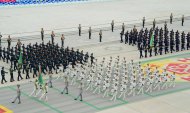 Photos: Military parade in honor of the 30th anniversary of independence of Turkmenistan