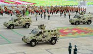 Photos: Military parade in honor of the 30th anniversary of independence of Turkmenistan