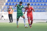 Fotoreportaž: Türkmenistanyň ýetginjekler ýygyndysy (U16) Merkezi-Aziýanyň Futbol Assosiasiýasynyň (CAFA) çempionatynda