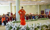 A show of women's clothing from leading national designers took place at the Ashgabat Fashion House