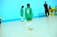 Photo report: Teams from Ashgabat and Ahal played in the final of the Futsal Cup of Turkmenistan among women's teams