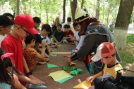 The Day of the Russian Language and Pushkin's birthday were celebrated in Ashgabat Park