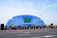 The second part of the Ashgabat-Turkmenabat high-speed highway opened in Turkmenistan