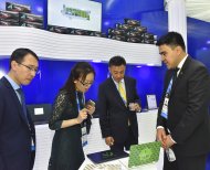 Photoreport: Opening of the Caspian Exhibition of Innovative Technologies in Turkmenbashi