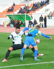 Fotoreportaž: AFK-nyň kubogy ugrundaky ýaryşyň saýlama tapgyry «Ahal» (Türkmenistan) – «Dordoý» (Gyrgyz R.) – 2:2