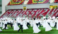 Fotoreportaž: «Aşgabat» köpugurly stadionynda Garaşsyzlyk güni mynasybetli dabara geçirildi