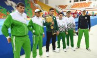 Photo report: Dovletjan Yagshimuradov took part in a meeting with the head of FIAS in the Ashgabat Olympic Village