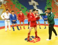 Photo report: Dovletjan Yagshimuradov took part in a meeting with the head of FIAS in the Ashgabat Olympic Village