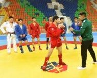 Photo report: Dovletjan Yagshimuradov took part in a meeting with the head of FIAS in the Ashgabat Olympic Village