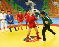 Photo report: Dovletjan Yagshimuradov took part in a meeting with the head of FIAS in the Ashgabat Olympic Village