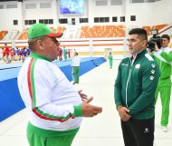 Photo report: Dovletjan Yagshimuradov took part in a meeting with the head of FIAS in the Ashgabat Olympic Village