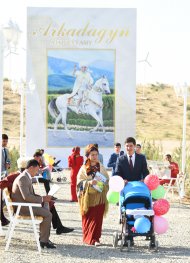 Photo report: Start of construction of a village near the Golden Age Lake 